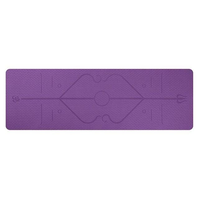 Non Slip TPE Yoga Mat.