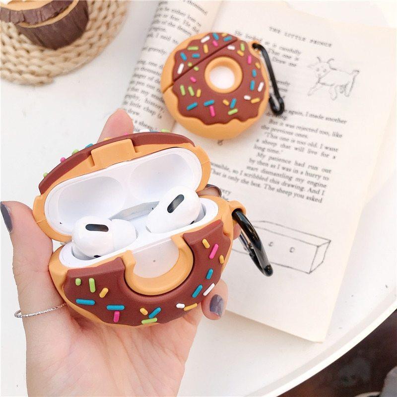 Compatible with Apple, Donuts  Case  Airpods Pro Silicorn.