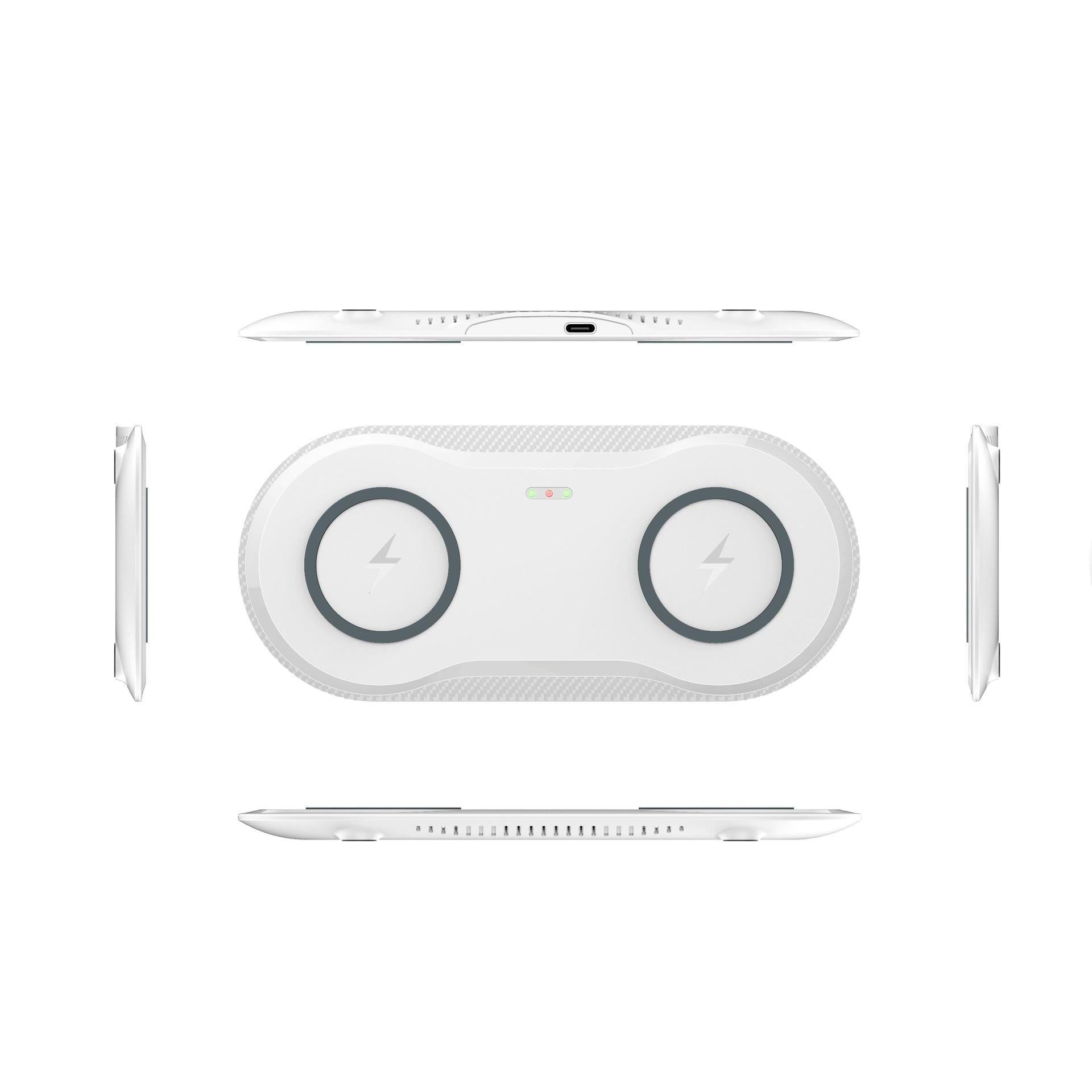 Wireless Charger Dual Mobile Phone Charger.