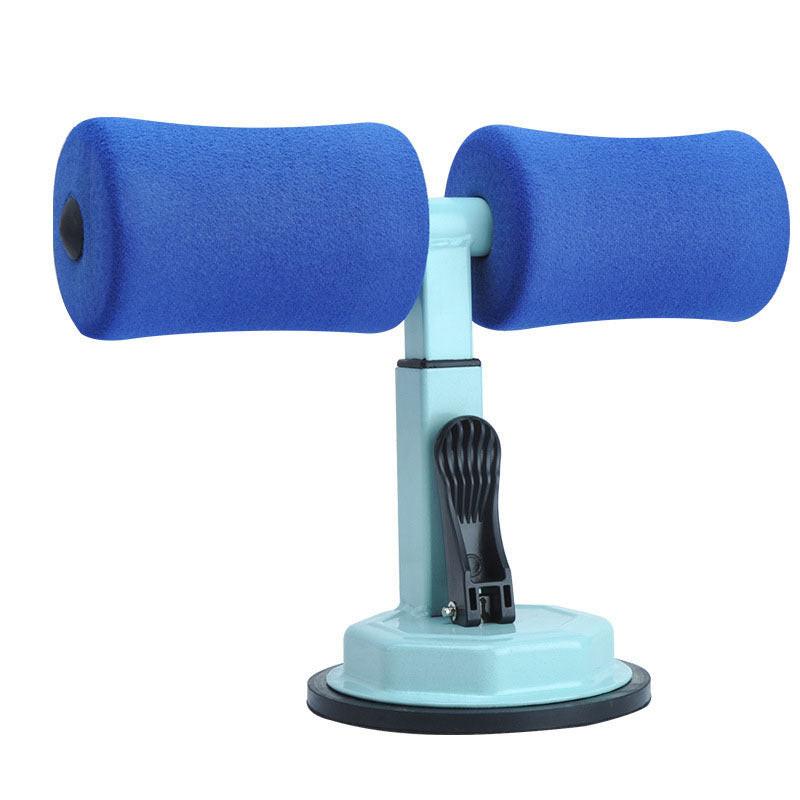 Sit-up Trainer Crunch Bar Floor Assistant Ankle Support Exercise Stand Padded Workout Equipment for Home Gym Gear.