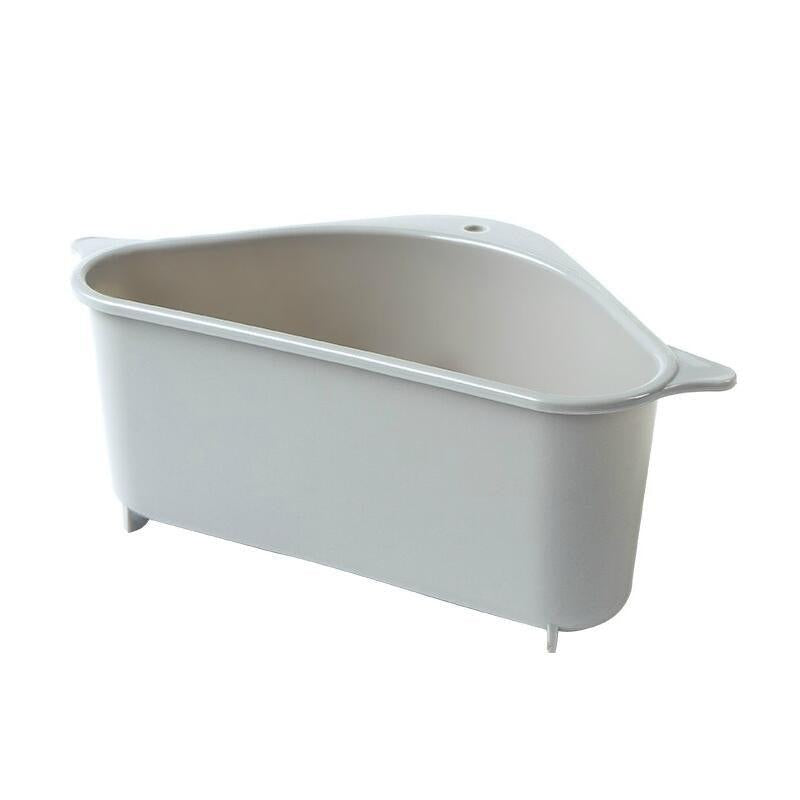 Kitchen Sink Multi-function Triangle Storage Rack Multi-purpose Dishwashing Sponge Drain Rack Storage Rack.