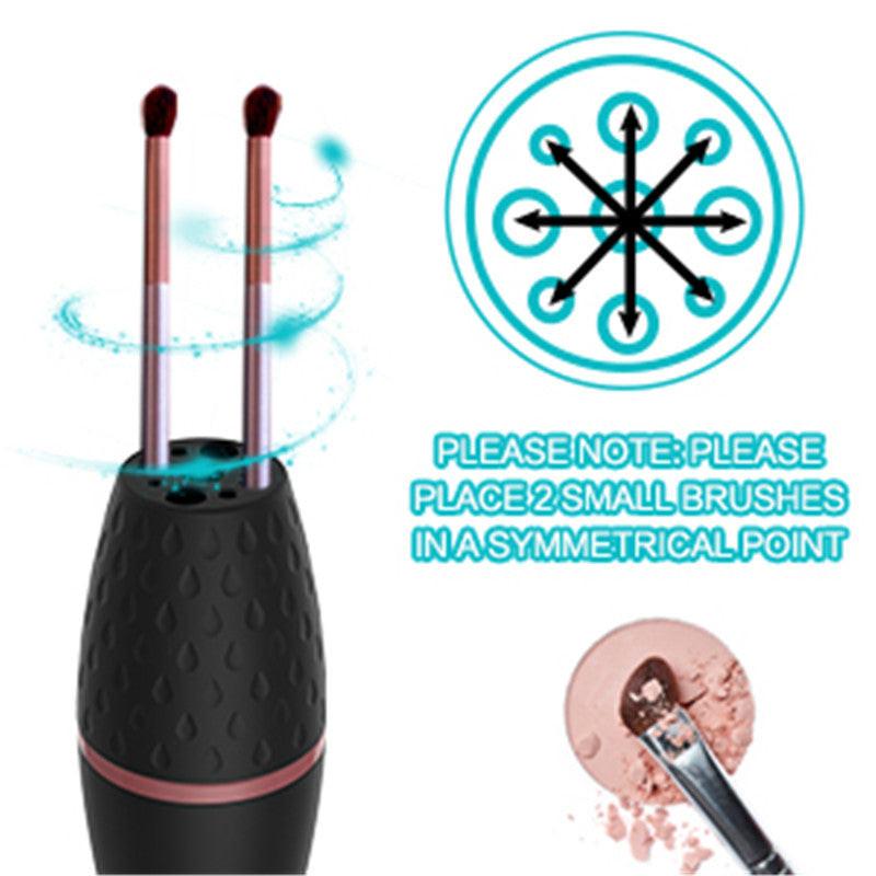 Makeup brush cleaner electric.