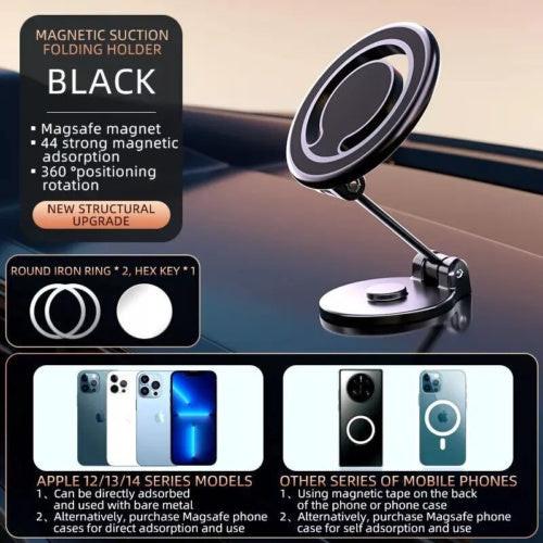 Magnetic Car Phone Holder Mount MagSafe Compatible.