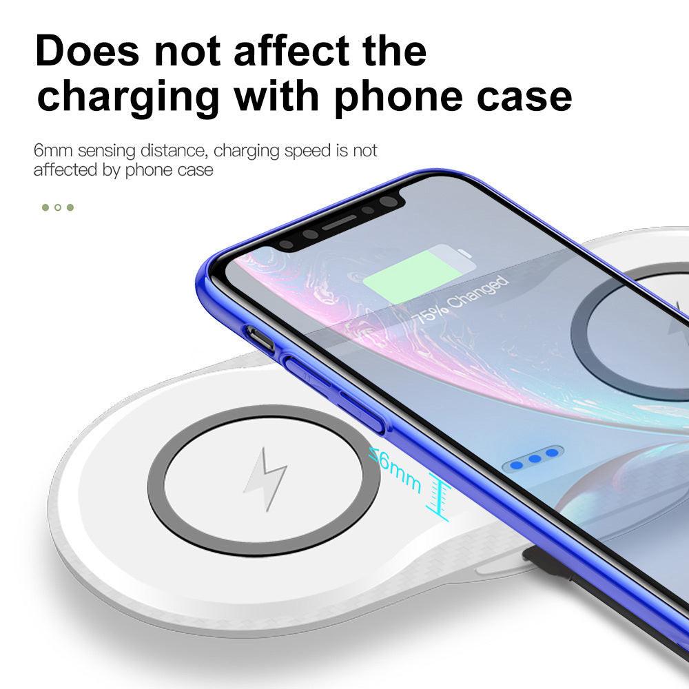 Wireless Charger Dual Mobile Phone Charger.