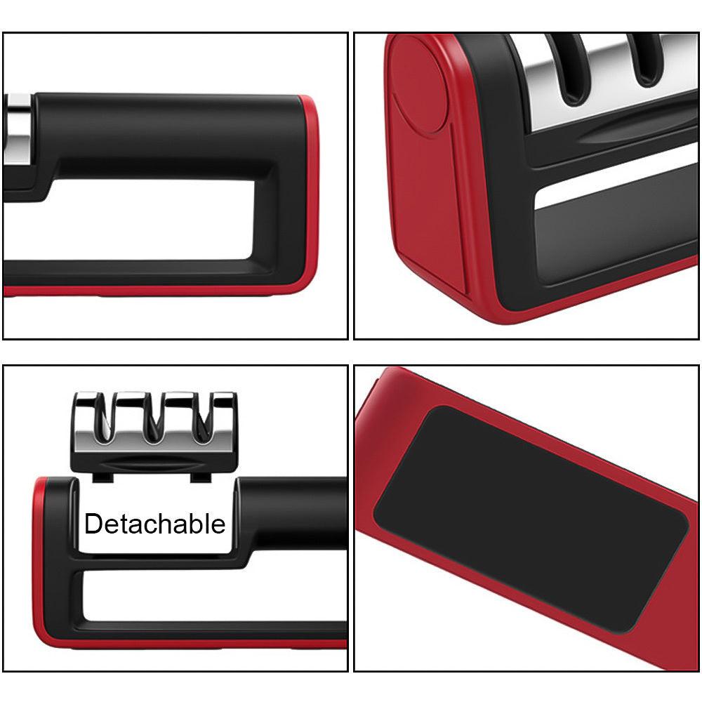 Professional Knife Sharpener Diamond Quick Professional 3 Stages Sharpener Knife Sharpening Tools Sharpening Stone.
