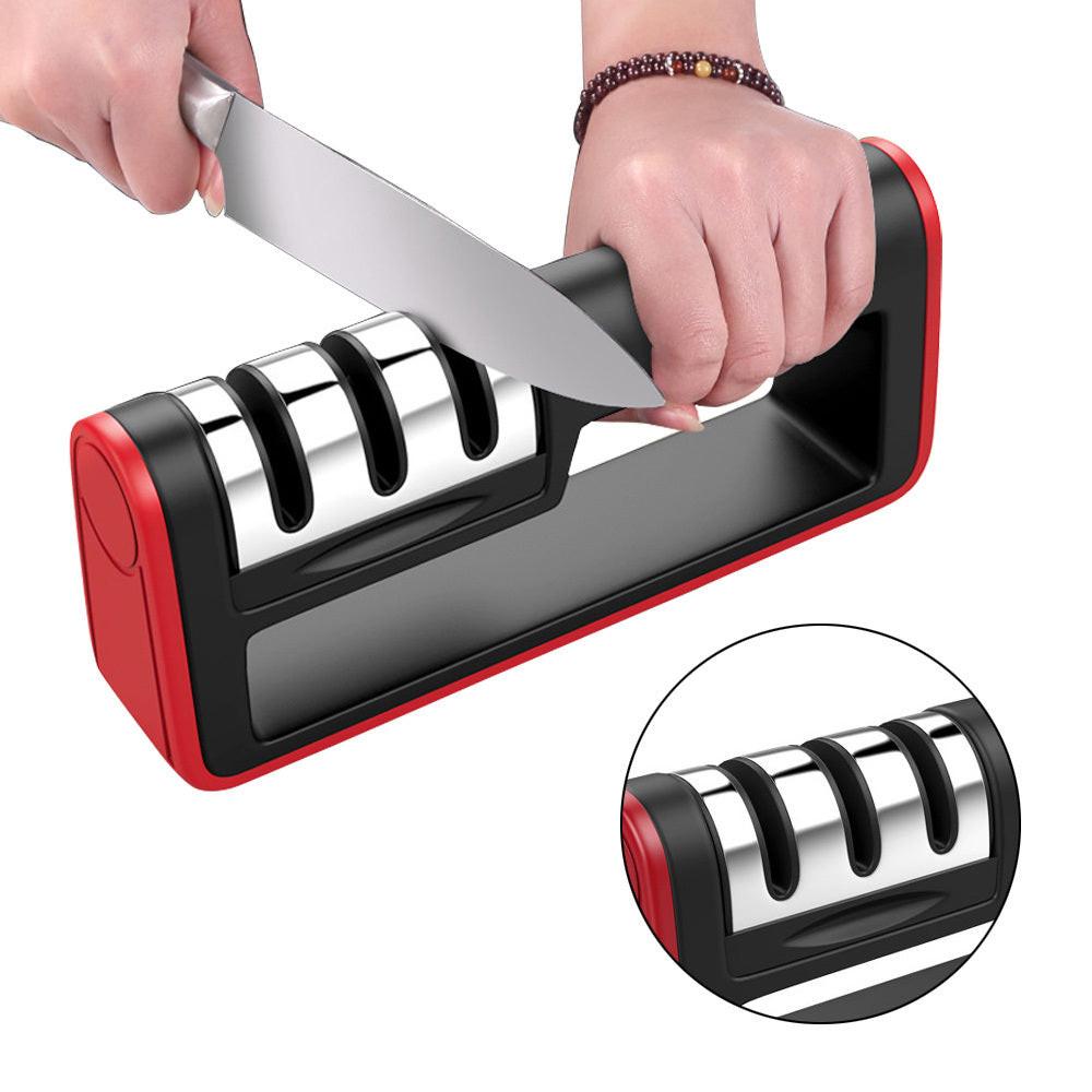 Professional Knife Sharpener Diamond Quick Professional 3 Stages Sharpener Knife Sharpening Tools Sharpening Stone.