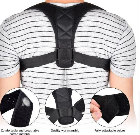 Adjustable Posture Corrector Back Support Strap Brace Shoulder Spine Support Lumbar Posture Orthopedic Belt.
