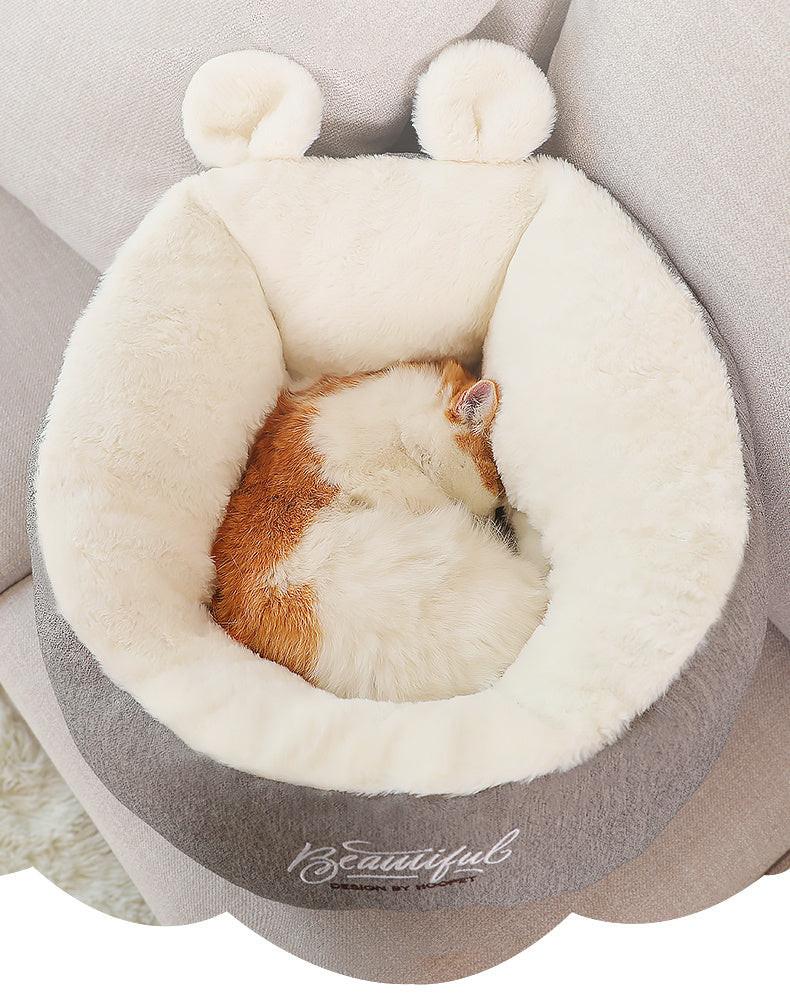 Pet Dog Bed Warming Soft Sleeping Bag Cushion Puppy Kennel.