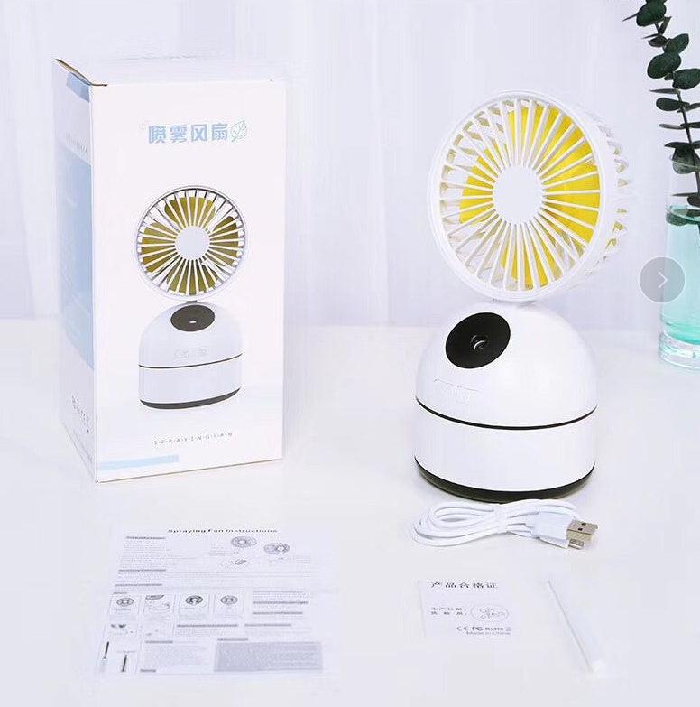 Fan humidifier.