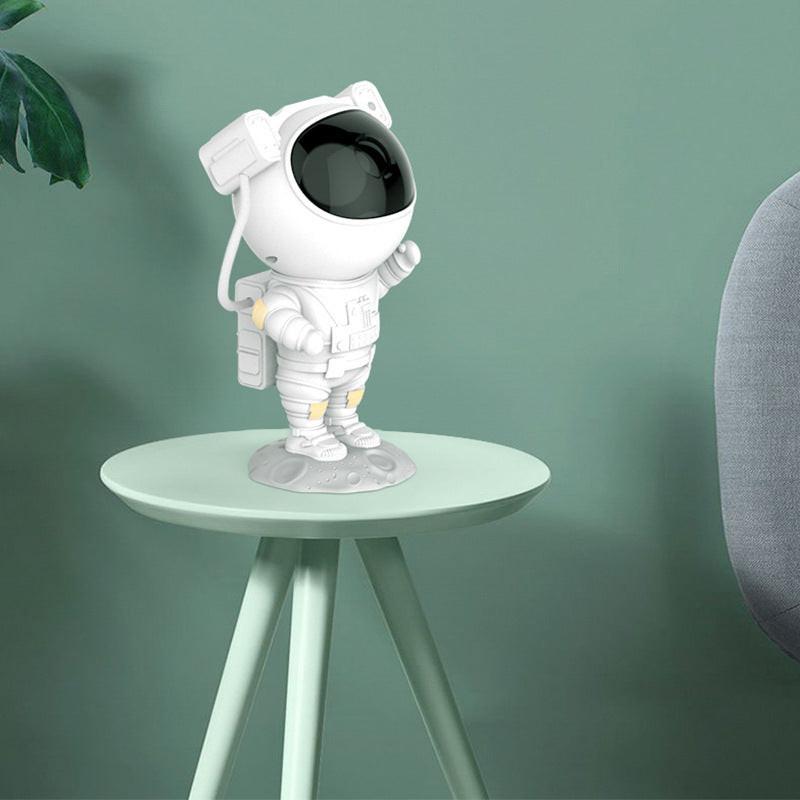 Creative Astronaut Galaxy Starry Sky Projector Nightlight USB Atmospher Bedroom Table Lamp.
