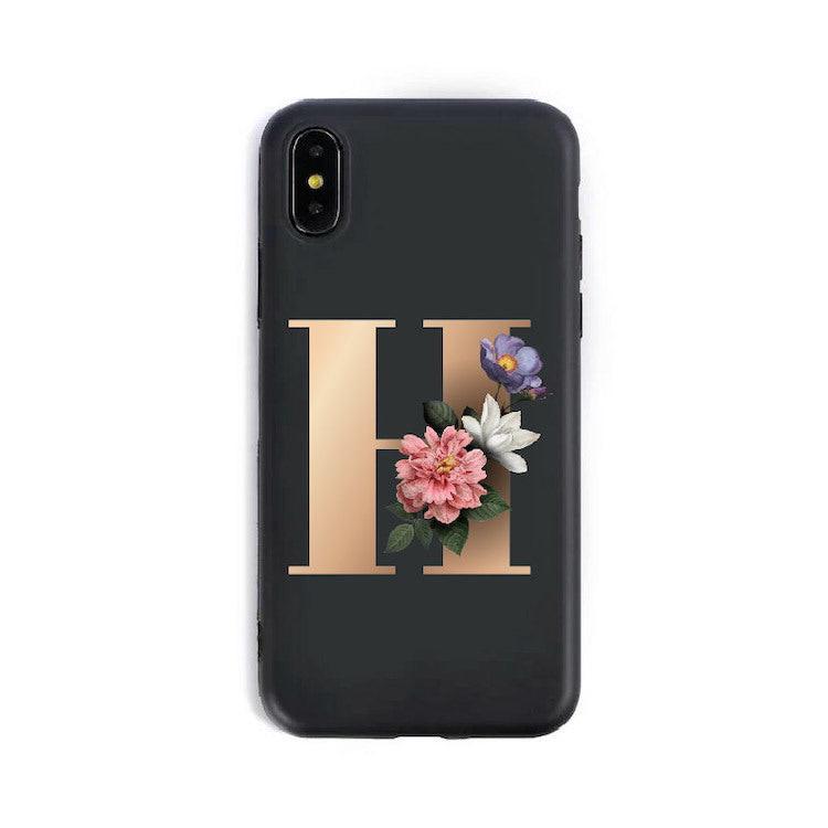 26 English Alphabet Silicone Phone Cases.