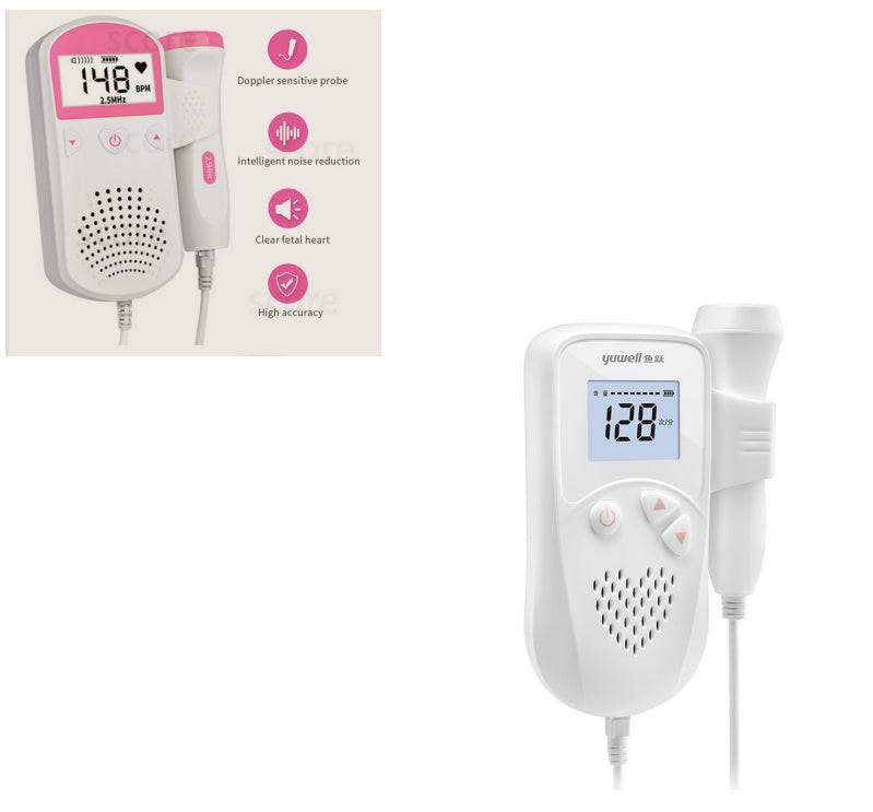 Fetal Heart Rate Monitor Home Pregnancy Baby Fetal Sound Heart Rate Detector.