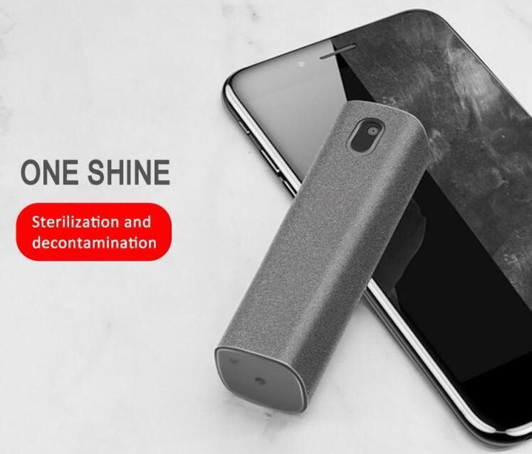 2 In 1 Phone Computer Screen Cleaner Kit For Screen Dust Removal Microfiber Cloth Set.