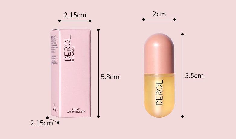Day Night Instant Volume Lip Plumper Oil Clear Lasting Nourishing Repairing Reduce Lip Fine Line Care Lip Beauty Cosmetic.