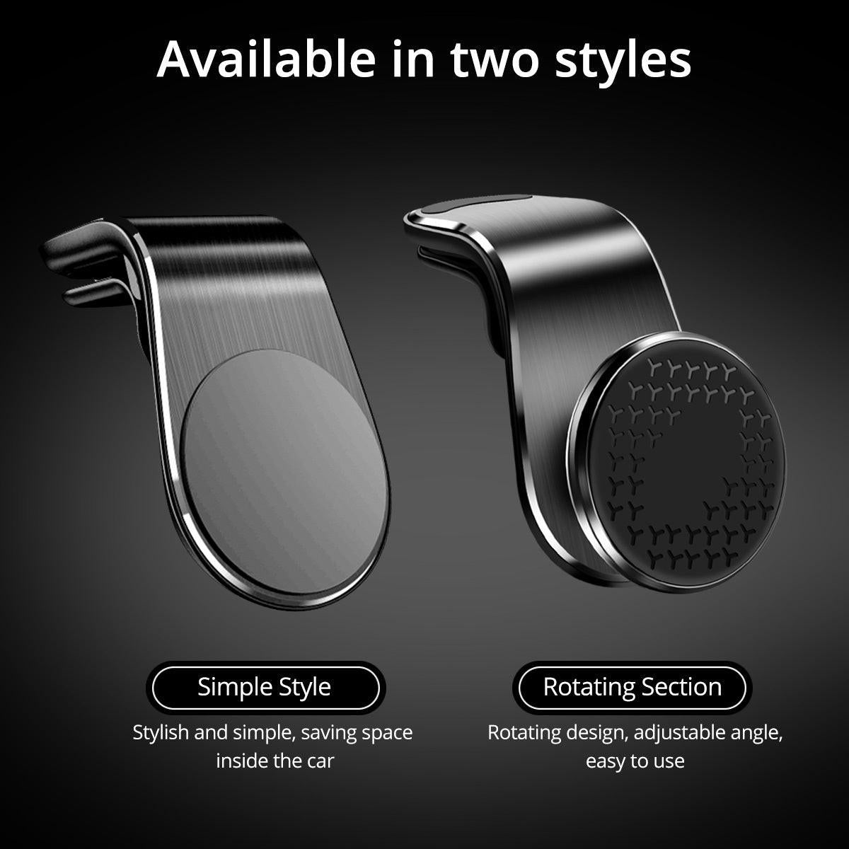 Magnetic Car Phone Holder Air Vent Magnet Mount Smartphone Phone Holder Car Rotation Bracket.