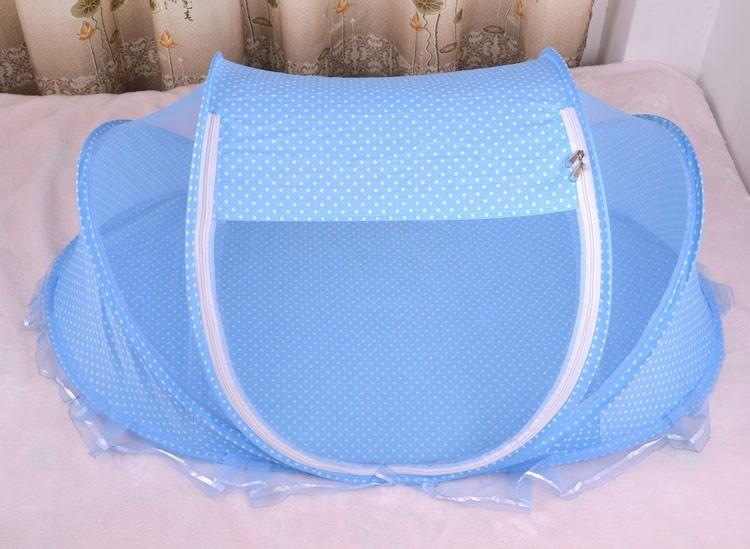 Foldable  Baby Bed Net With Pillow Net 2pieces Set.