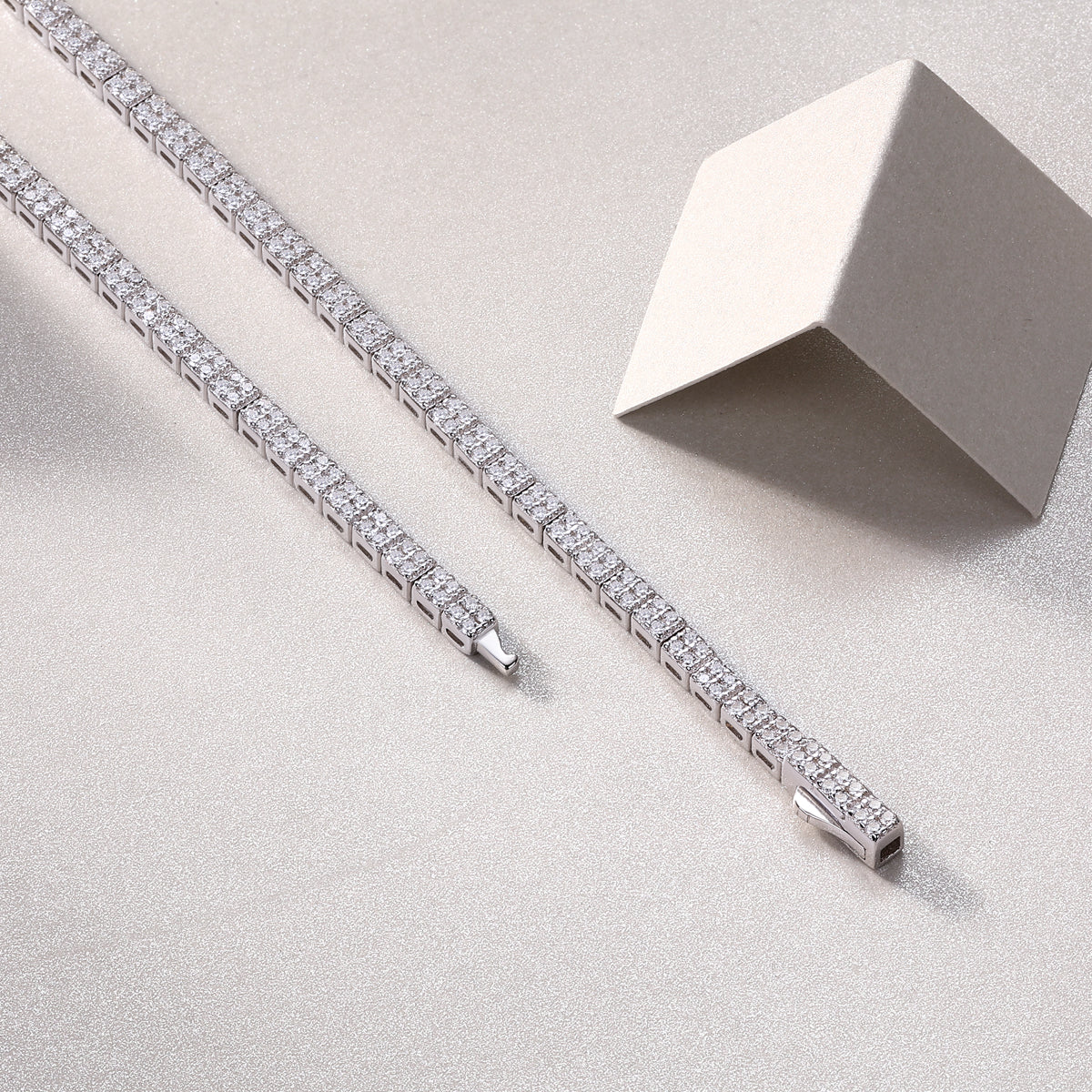 Winter Lake Luxury Fashion Diamond S925 Silver Necklace