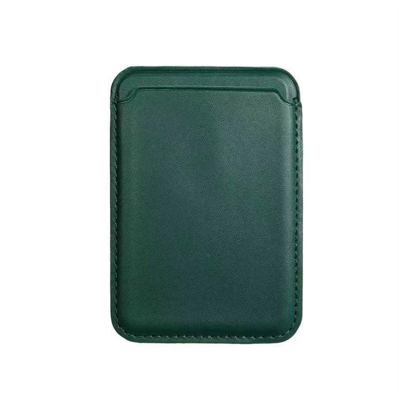 For Magsafe Magnetic Luxury Leather Card Holder Wallet Case For 14 Pro Max 13 12 Phone Bag Adsorption Accessories Cover.