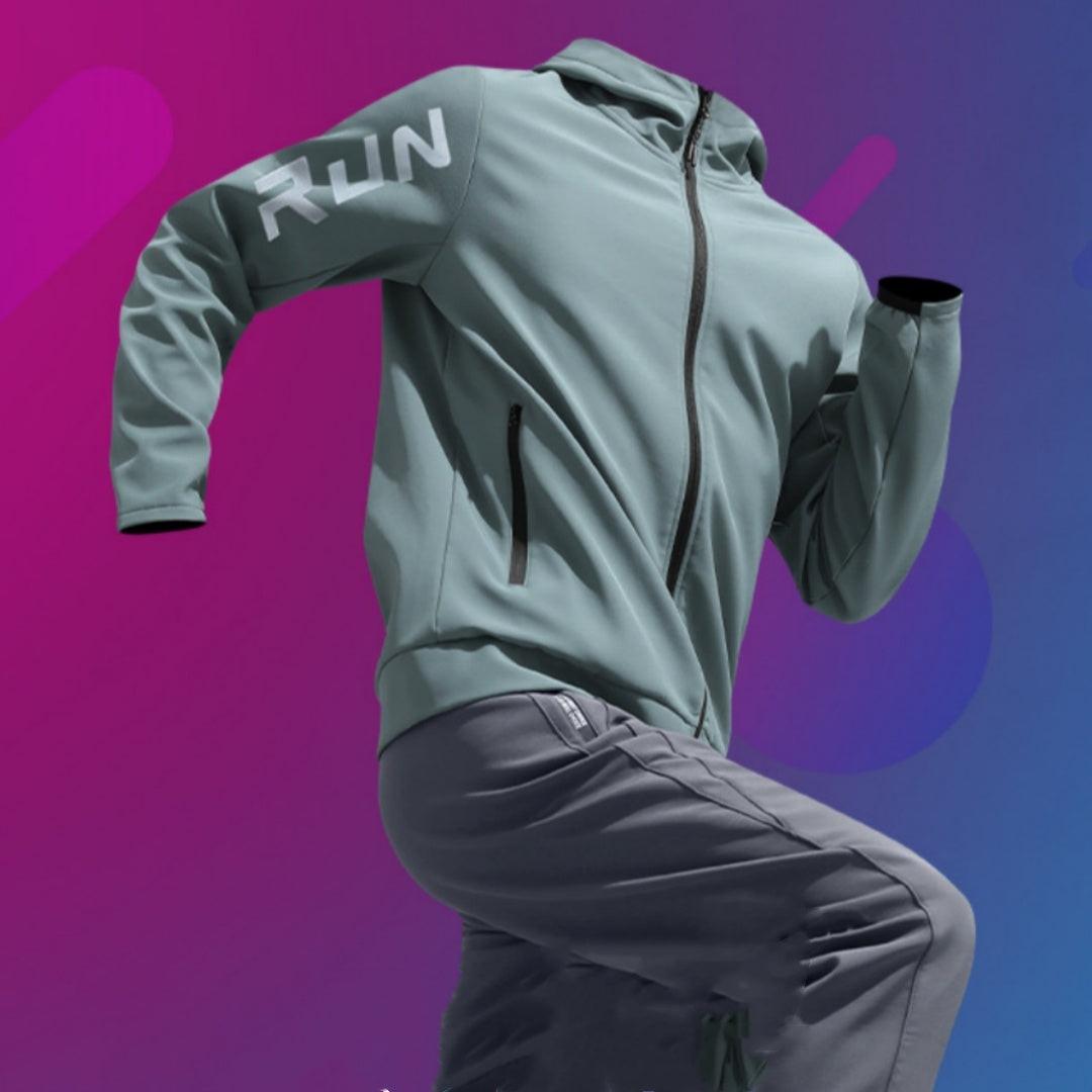 Running Sports Suit Men's Fitness Leisure Speed Training Wear.