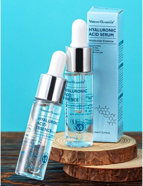 Hyaluronic Acid Face Serum Anti-Aging Shrink Pore Whitening Moisturizing Face Cream Dry Skin Care.