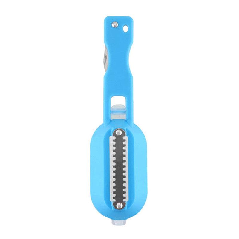 Fish Skin Brush Scraping Fish Scale Brush Grater Quick Disassembly Fish Knife Cleaning Peeling Skin Scraper Scraper Fish Scaler Kitchen Tools.