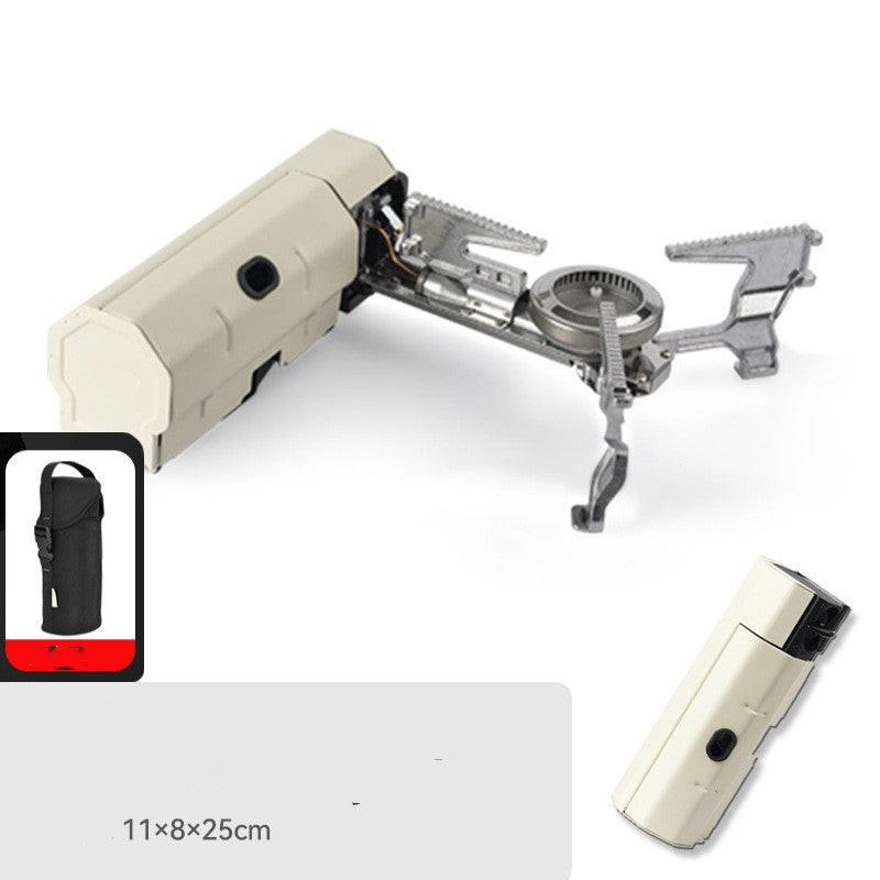 Camping Gas Stove Portable Folding Cassette Stove Outdoor Hiking BBQ Travel Cooking Grill Cooker Gas Burner Food Heating Tool Kitchen Gadgets.