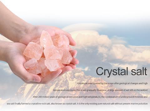 USB Crystal Light Himalayan Salt LED Lamp.