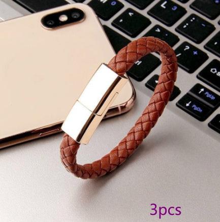 New Bracelet Charger USB Charging Cable Data Charging Cord For IPhone14 13 Max USB C Cable For Phone Micro Cable.
