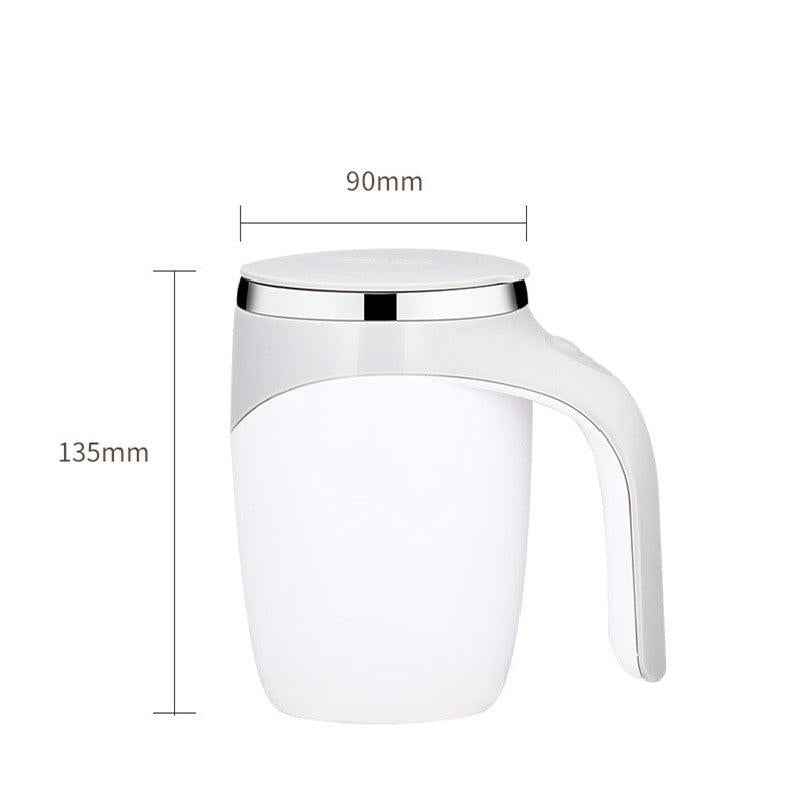 Rechargeable Model Automatic Stirring Cup Coffee Cup High Value Electric Stirring Cup Lazy Milkshake Rotating Magnetic Water Cup.