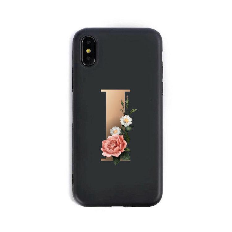 26 English Alphabet Silicone Phone Cases.