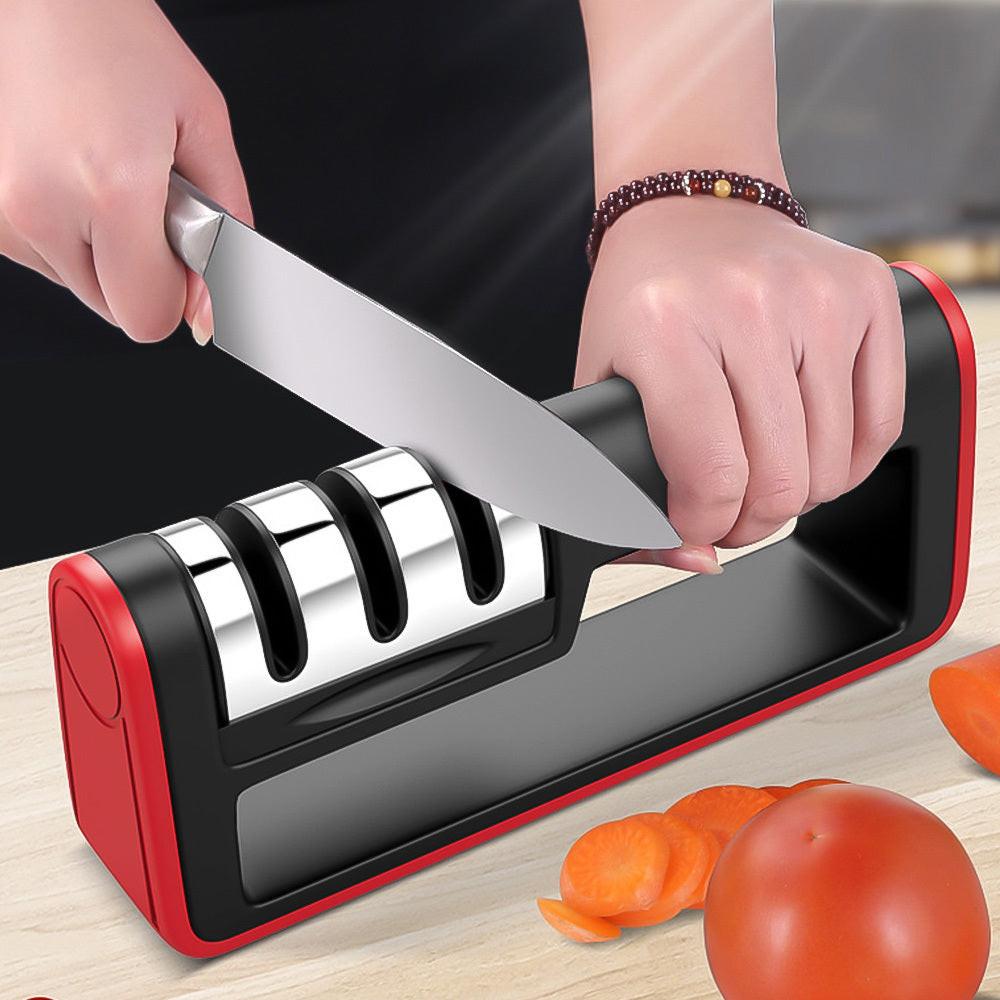 Professional Knife Sharpener Diamond Quick Professional 3 Stages Sharpener Knife Sharpening Tools Sharpening Stone.