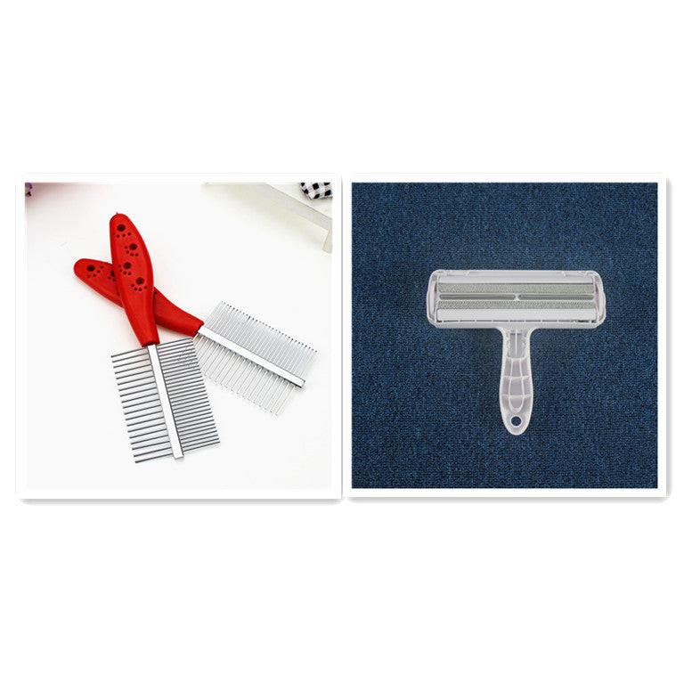 Pet grooming products.