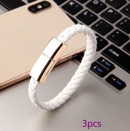 New Bracelet Charger USB Charging Cable Data Charging Cord For IPhone14 13 Max USB C Cable For Phone Micro Cable.