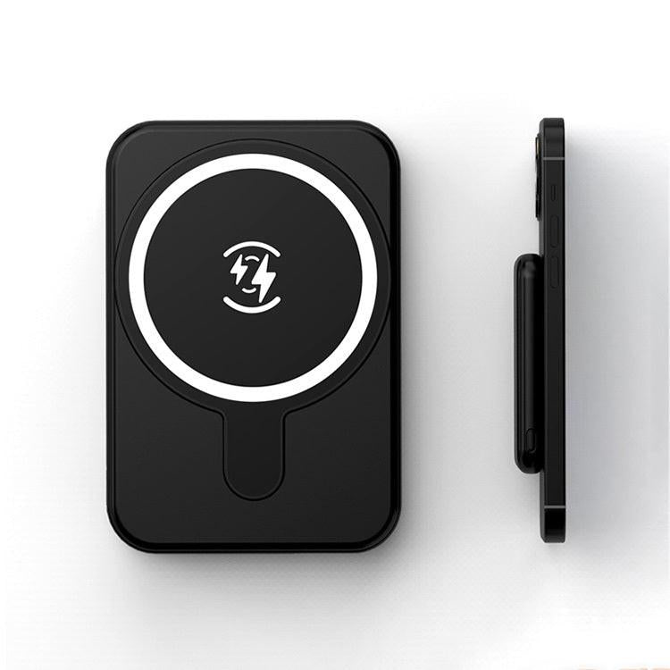 Mini Magnetic Power Bank 5000mAh Wireless.