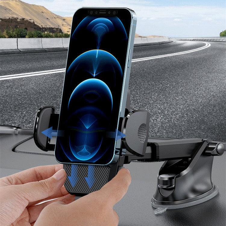 Multifunctional Car Phone Holder Windshield Gravity Sucker Mobile Phones Stand For IOS And Android Support Cellphone.