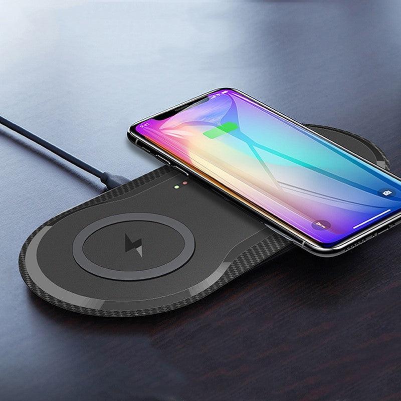 Wireless Charger Dual Mobile Phone Charger.