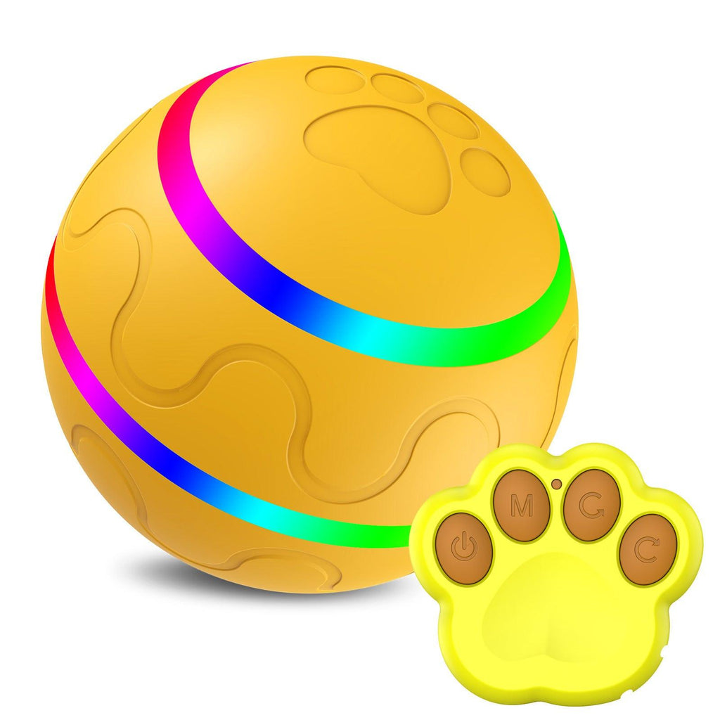 Pet New Cat Wicked Ball Toy Intelligent Ball USB Cat Toys Self Rotating Ball Automatic Rotation Ball.
