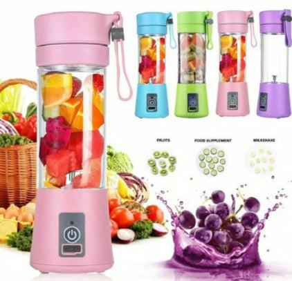 Portable Blender With USB Rechargeable Mini Kitchen Fruit Juice Mixer.