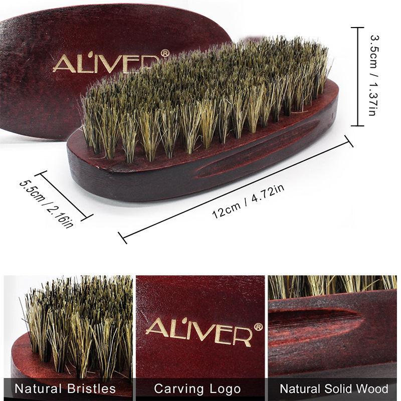 Man Hair Beard Shaving Set Bathroom Tool Brush Comb Shaving Scissors Clean Styling Set.