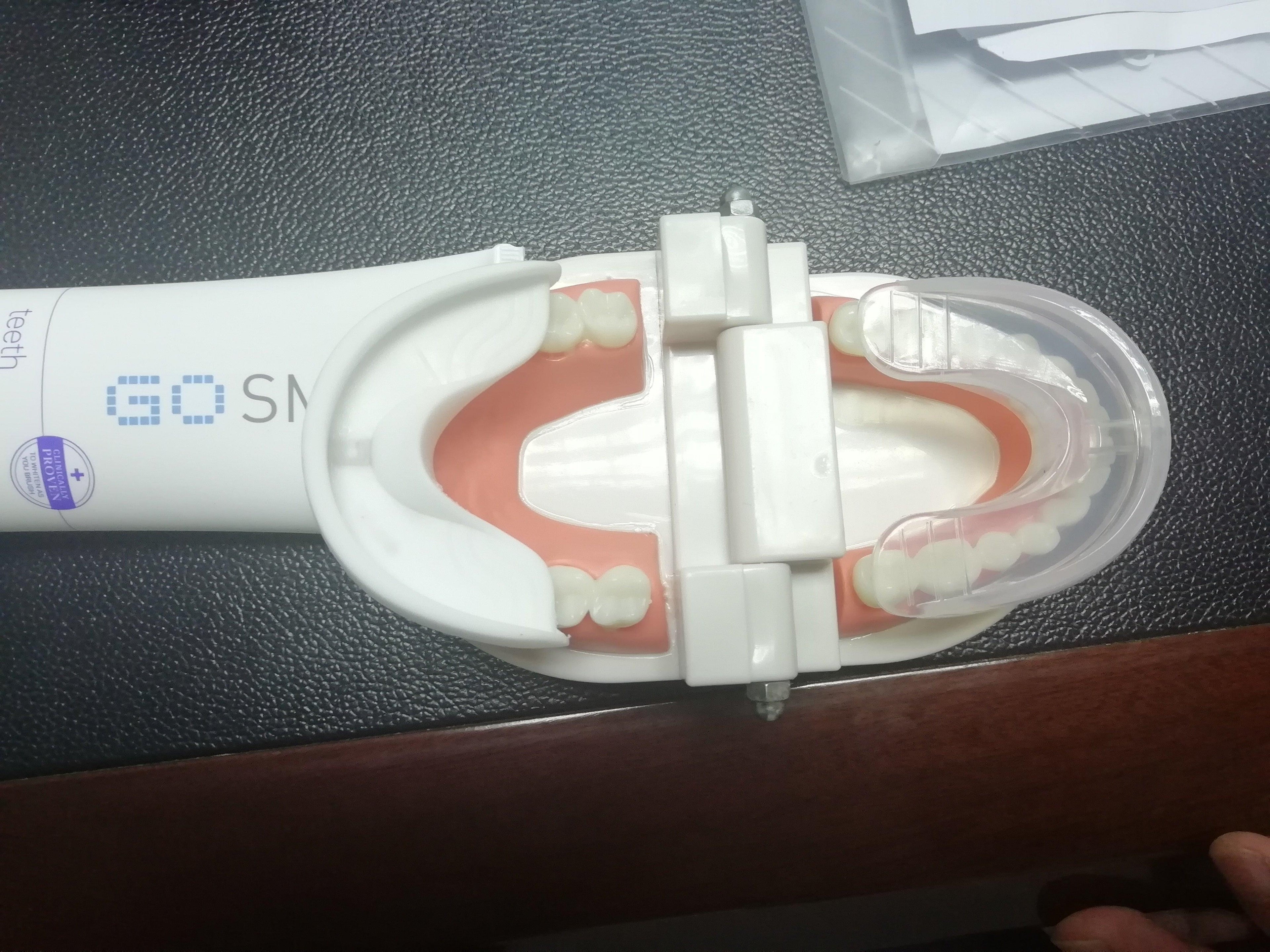 360 Degrees Intelligent Automatic Electric  Toothbrush Waterproof U Type Tooth Brush Whitening Blue Light USB Charging.