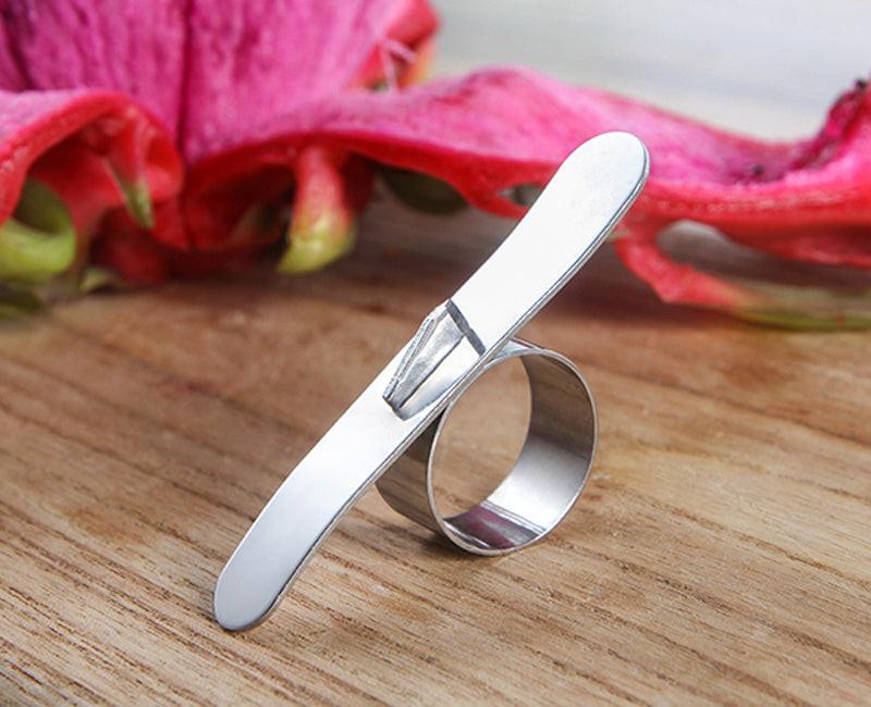Stainless Steel Peeler Ring Kitchen Gadgets.