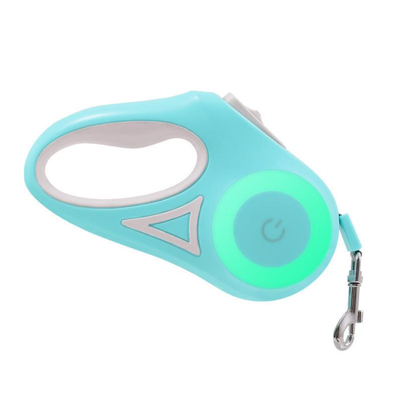 Dog Leash Retractable Leash And Dog Collar Spotlight Automatic Pet Dog Cat Traction Rope For Small Medium Dogs Pet Product.