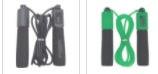 Rope skipping fitness rope.