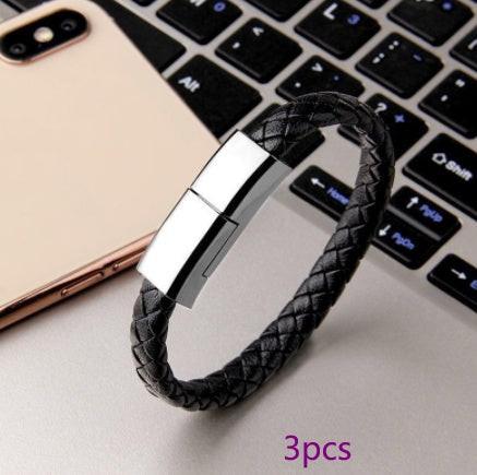 New Bracelet Charger USB Charging Cable Data Charging Cord For IPhone14 13 Max USB C Cable For Phone Micro Cable.