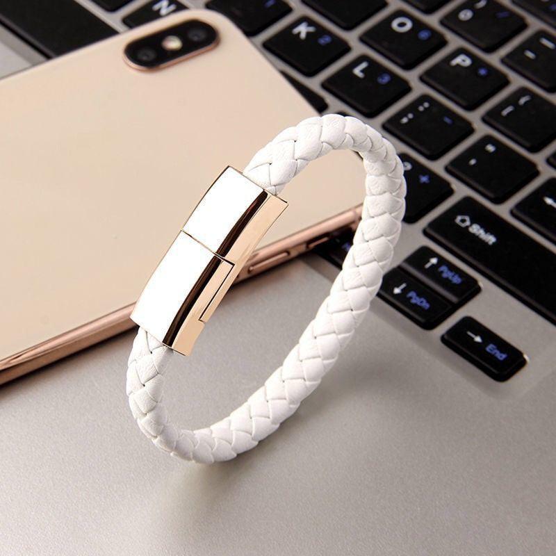 New Bracelet Charger USB Charging Cable Data Charging Cord For IPhone14 13 Max USB C Cable For Phone Micro Cable.