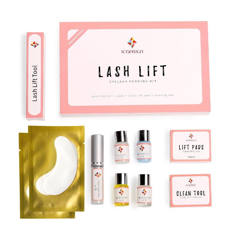 Upgrade Version Lash Lift Kit ICONSIGN Lifting Perm Eyelash Eyes Makeup Tools.