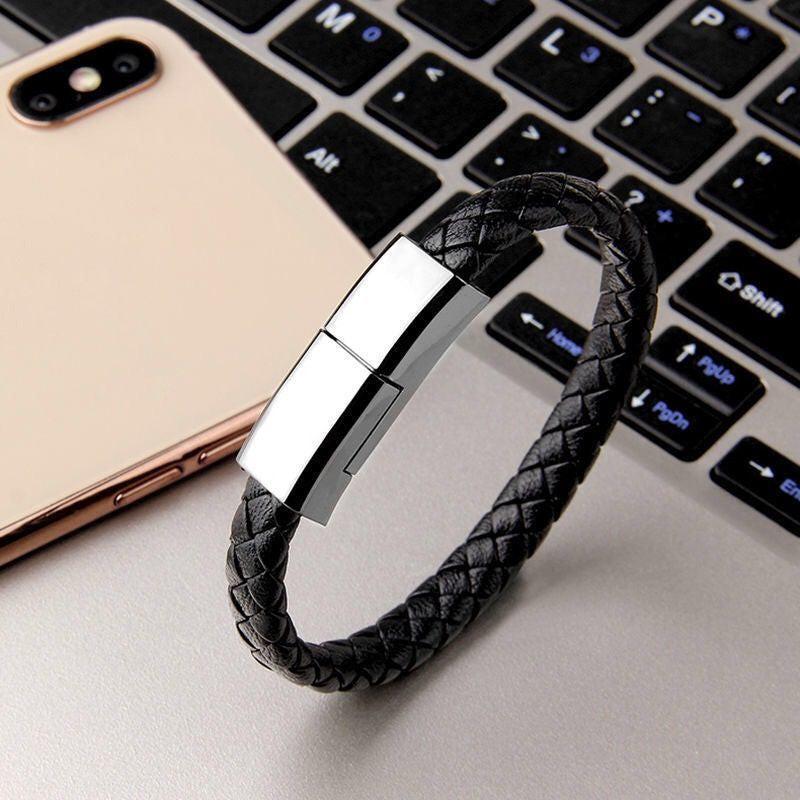 New Bracelet Charger USB Charging Cable Data Charging Cord For IPhone14 13 Max USB C Cable For Phone Micro Cable.