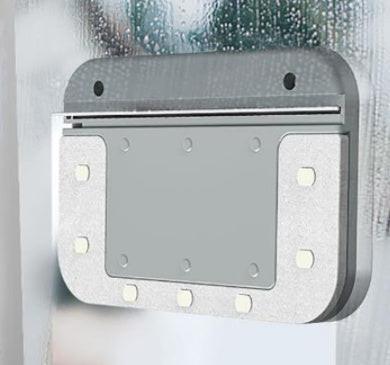 Magnetic Double-sided Wipe.