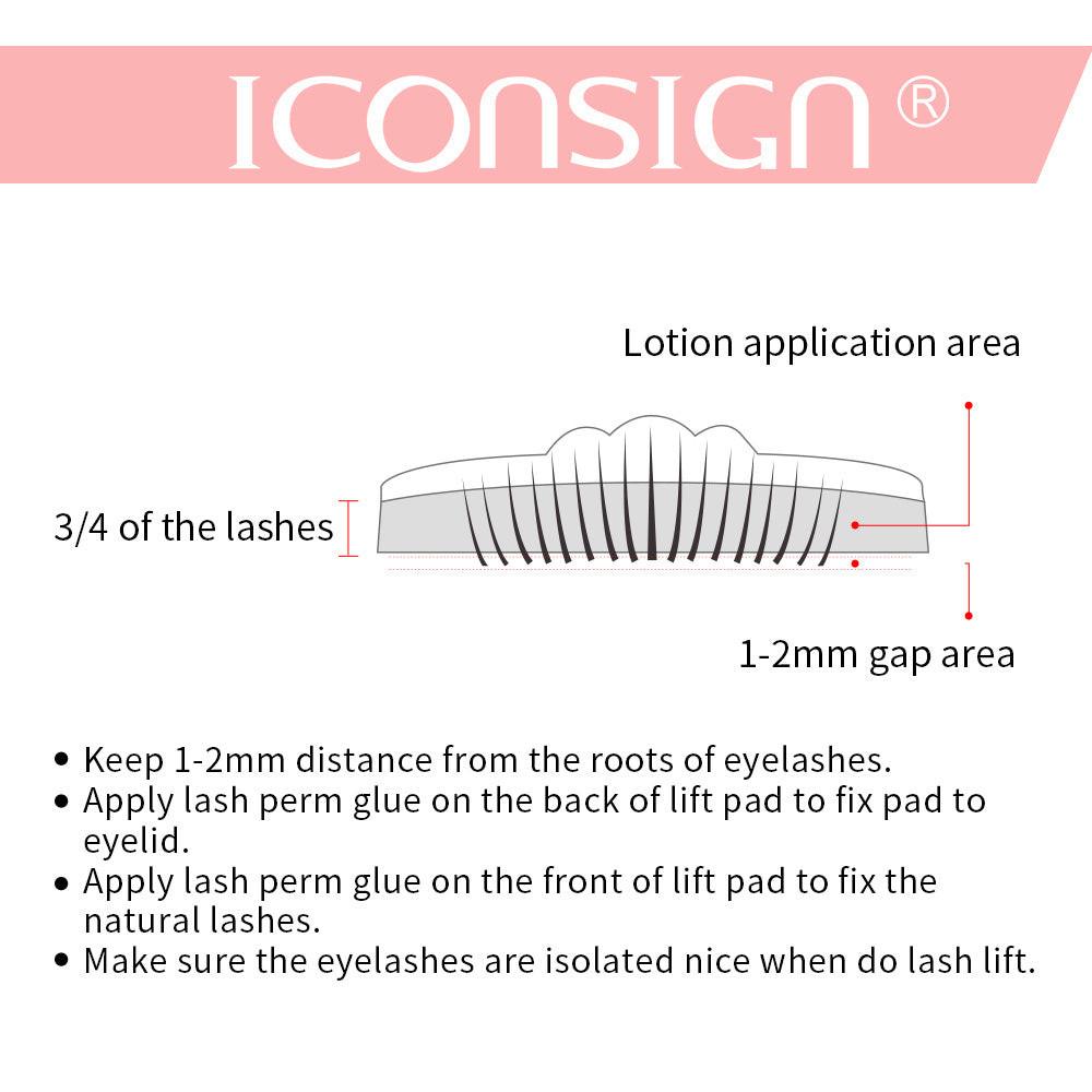 Dropshipping ICONSIGN Lash Lift Kit Lash Lifiting Eyelash Perming Kit Lash Curling Enhancer Eyes Makeup Tools.