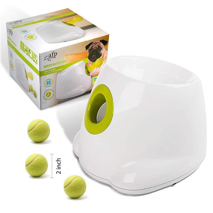 Dog Pet Automatic Interactive Ball Launcher.